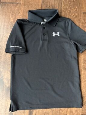 YS Under Armour Boys Polo heatgear